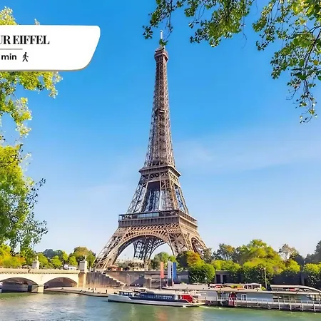 Tbs 319 - Superb With Eiffel Tower View Daire Paris